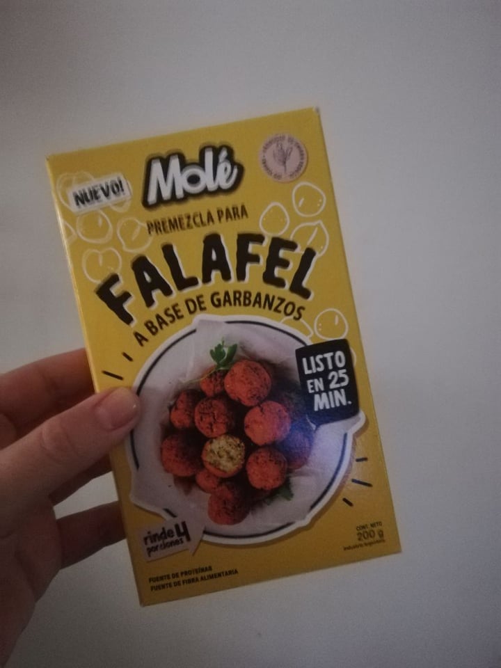 review photo of Molé Premezcla Para Falafel shared by @errecassia on 22 Mar 2022 - review