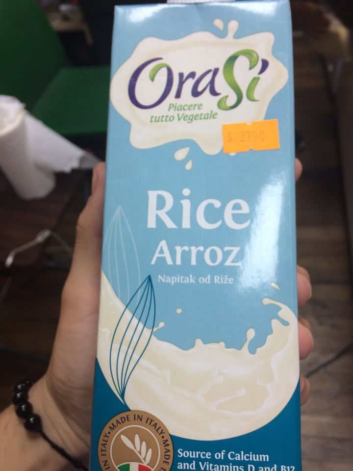 photo of OraSí Rice Milk shared by @agustin1312 on  29 Jan 2020 - review