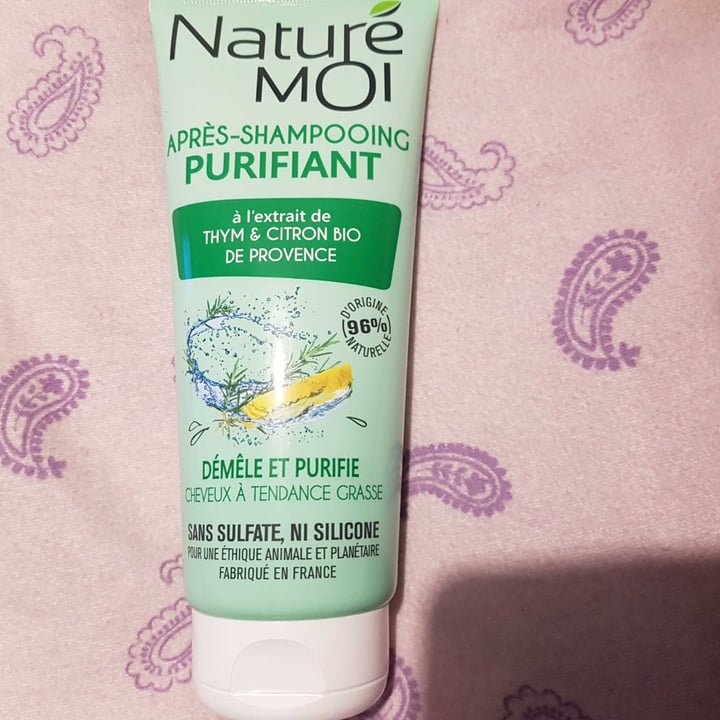 review photo of Naturé Moi Après-shampoing purifiant shared by @doucefrugalite on 01 Mar 2020 - review