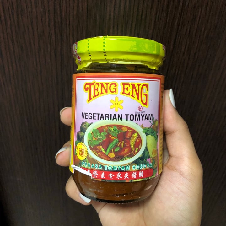 photo of Teng Eng Vegeterian Tom Yam paste shared by @heerendd on  17 Nov 2020 - review