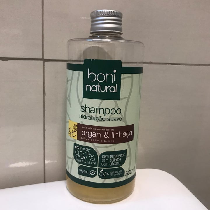 review photo of Boni natural Shampoo Hidratação Suave shared by @pelegrino on 24 Jul 2021 - review