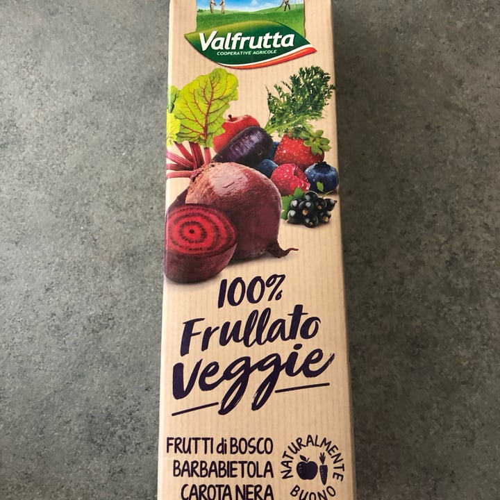 photo of Valfrutta 100% frullato frutti di bosco barbabietola carota nera shared by @aleoddy on  21 Sep 2022 - review