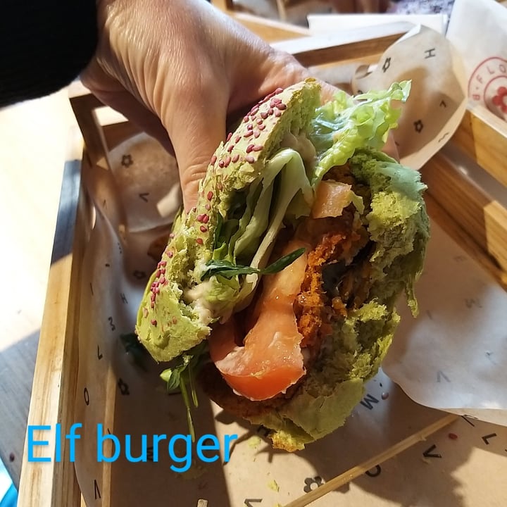 photo of Flower Burger Elf Burger shared by @alvi2957 on  06 Nov 2022 - review