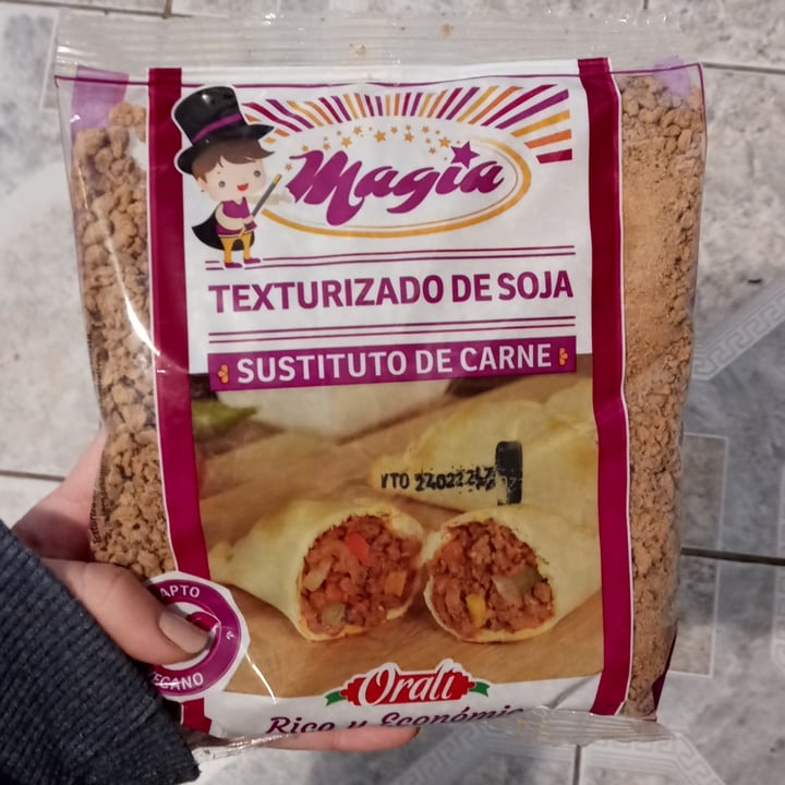 photo of Orali Magia Sustituto Carnico Texturizado de Soja shared by @linavegan on  07 Jun 2020 - review