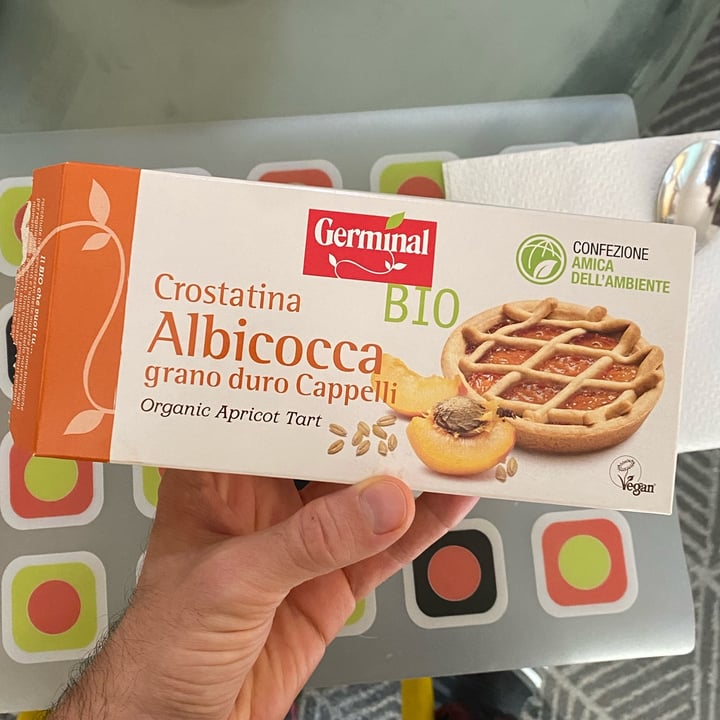 photo of Germinal Bio Crostatina Albicocca Grano duro Cappelli shared by @arthurlee on  26 Oct 2022 - review