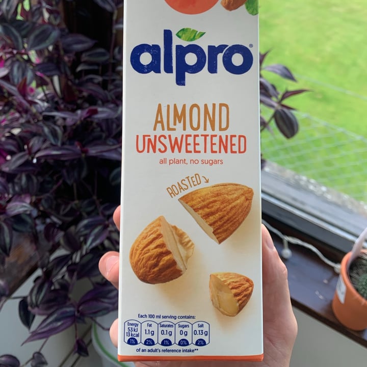 photo of Alpro Almond Milk shared by @jordanwhiting on  01 Aug 2020 - review