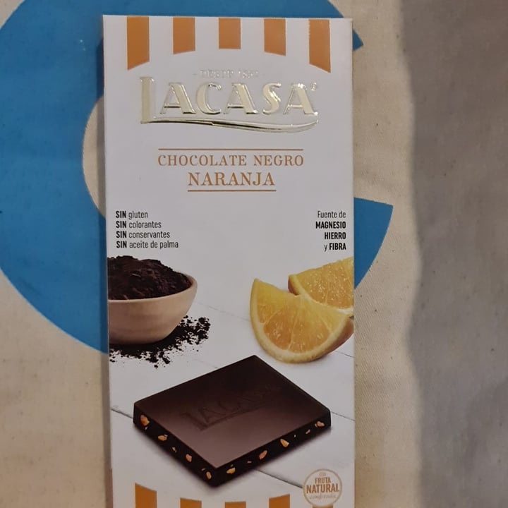 photo of Lacasa Chocolate negro naranja shared by @ngn28 on  28 Mar 2021 - review