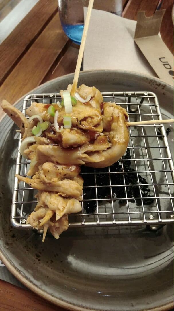 Foto del piatto “Brochetas de Heura”
