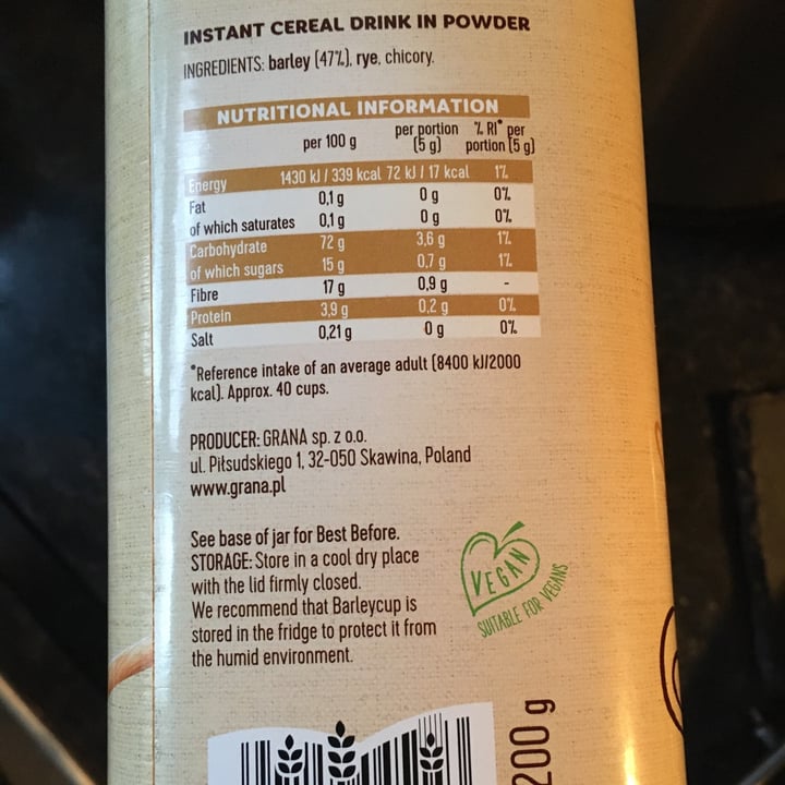 photo of Barley Cup Cereal Drink  shared by @infinitelove on  15 Mar 2021 - review