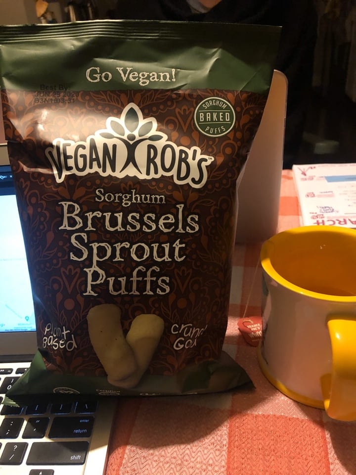 photo of Vegan Rob's Brussel Sprout Puffs shared by @wanderlustmoonduo on  22 Mar 2020 - review