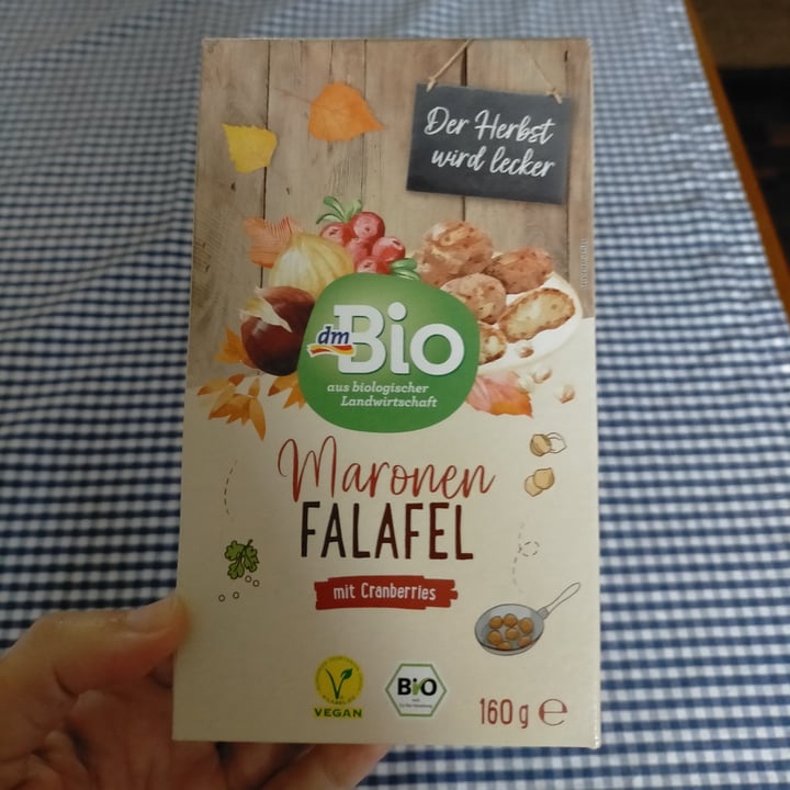 photo of dmBio Maronen Falafel shared by @zimtundingwer on  03 Dec 2022 - review
