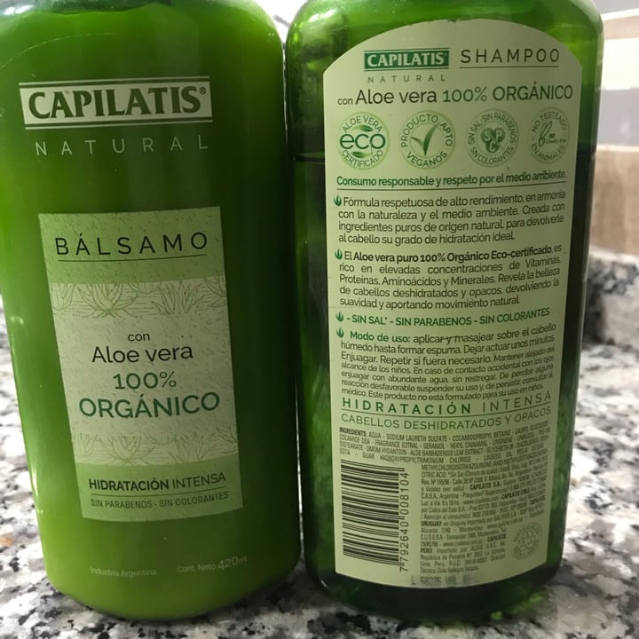 review photo of Capilatis Shampoo Con Aloe Vera Puro shared by @carlos199227 on 08 Jun 2020 - review