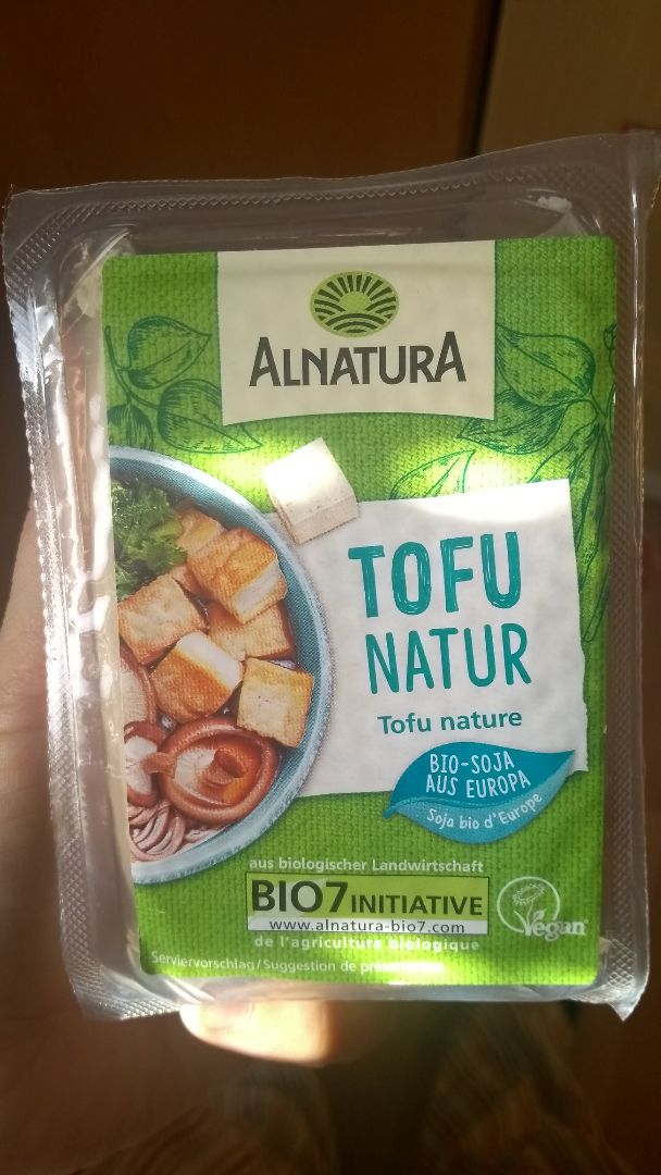 photo of Alnatura Tofu Natur shared by @felice on  13 Apr 2020 - review