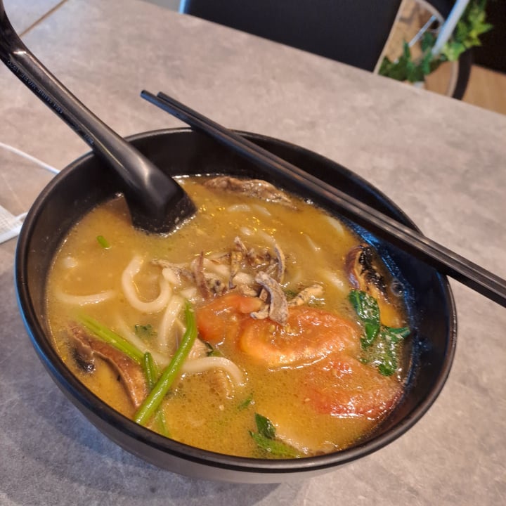 photo of Mong Cha Cha Cafe 梦茶茶 Shacha Lion’s Mane Udon shared by @leafy on  19 Jun 2022 - review
