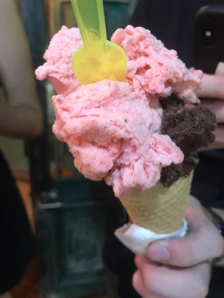 review photo of PISHKO QENTI HELADERIA ARTESANAL Helado de chocolate con frutos shared by @earthlingnic on 03 Feb 2020 - review