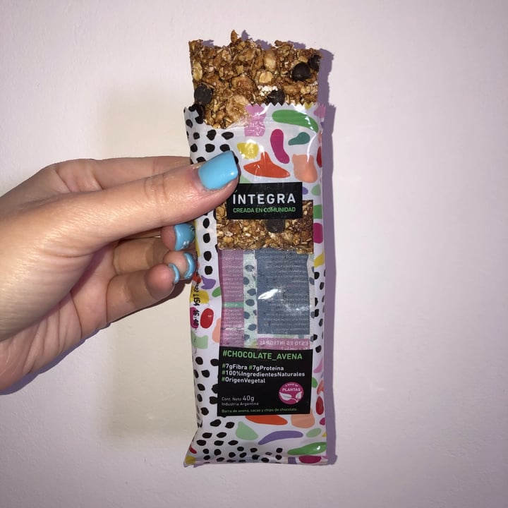 review photo of Integra Barra de Avena Y Chocolate shared by @silvanabaritski on 07 Jul 2022 - review