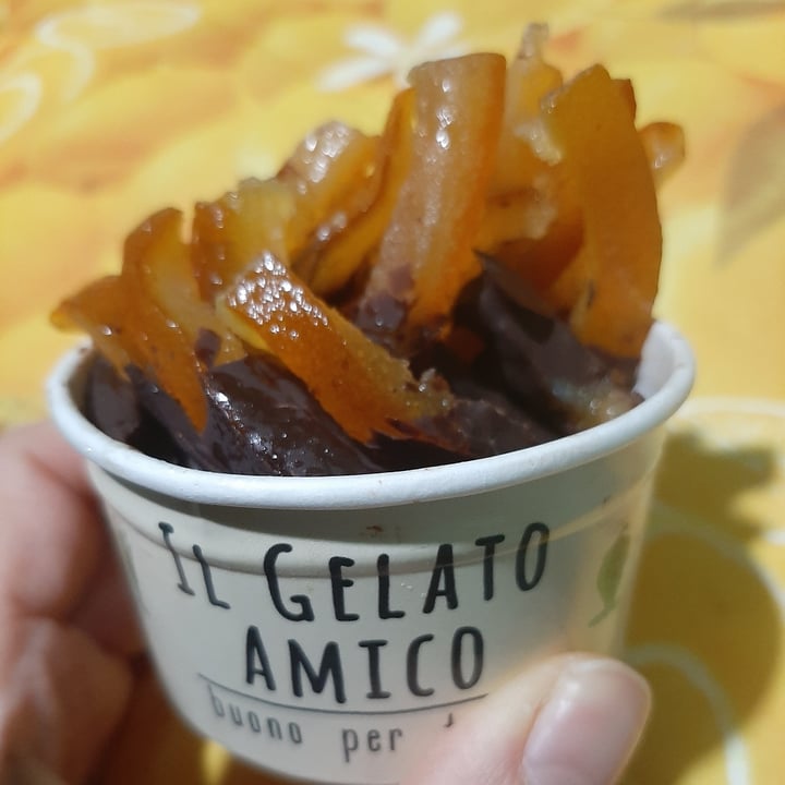 photo of Il Gelato Amico scorzette di arancia al cioccolato shared by @ligeiaz on  07 Apr 2022 - review