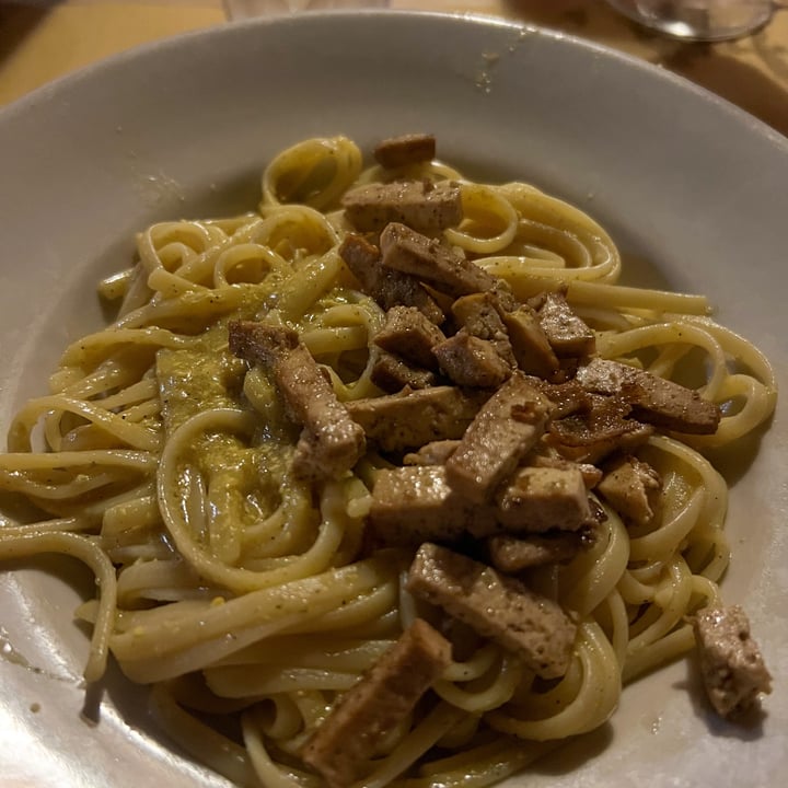 photo of Agriturismo Biologico Vegano Piccapane, Cutrofiano, Salento Carbonara shared by @lanonnavegana on  29 Sep 2022 - review