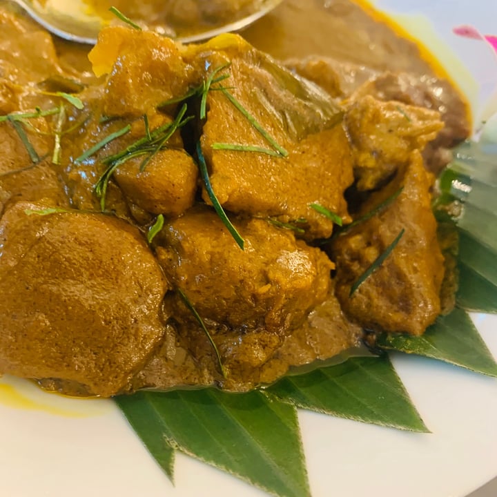 photo of The Peranakan Restaurant Singapore 'Mutton' Rendang shared by @crueltyfreetan on  18 Aug 2020 - review