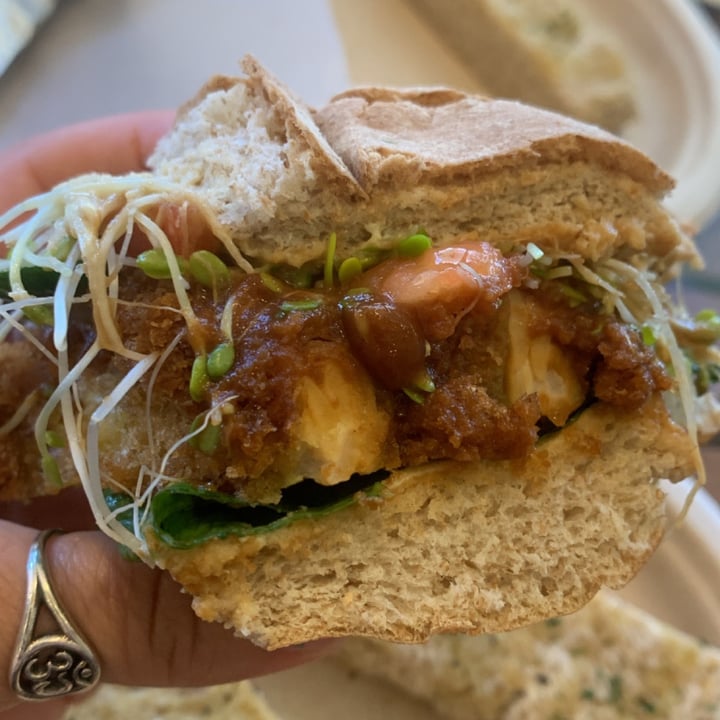 photo of Peace Cafe Tempeh Katsu Sandwich shared by @atwilley on  11 Aug 2022 - review