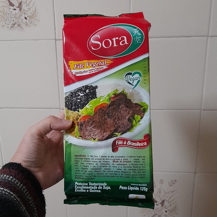 photo of Sora Filé Vegetal Multigrãos shared by @carolinamaf on  06 Jul 2021 - review