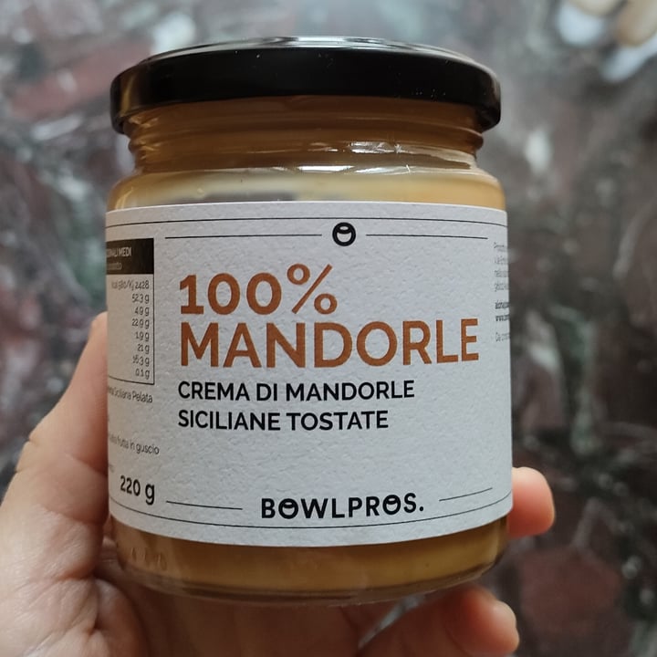 review photo of Bowlpros 100% Mandorle Crema di Mandorle Siciliane Tostate shared by @maretta7 on 23 Apr 2022 - review