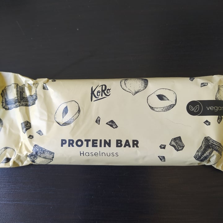 photo of Koro Protein bar haselnuss shared by @alexxxxxx on  26 Aug 2021 - review