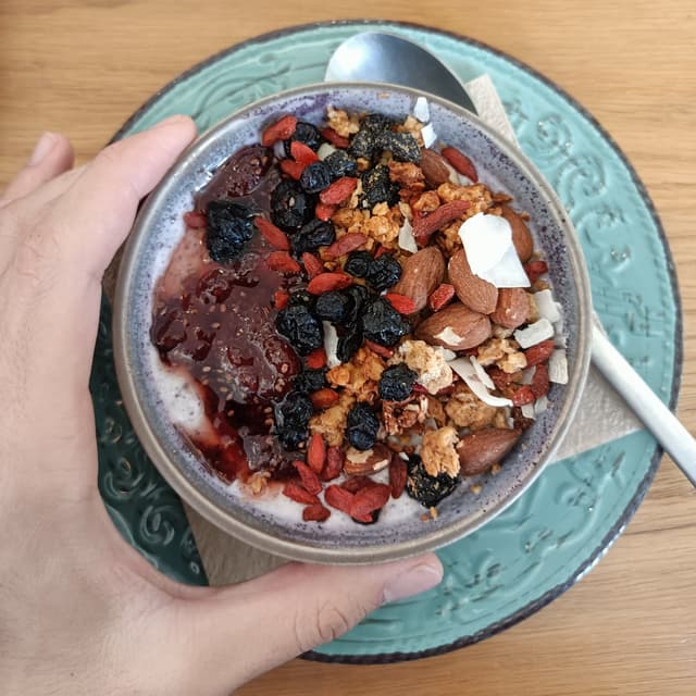 Photo of the dish “Acai Berry Soy Yogurt”