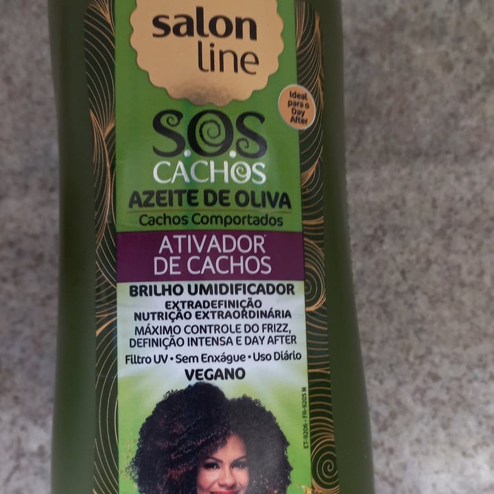 photo of Salon line Ativador -  SOS Cachos - Azeite de Oliva shared by @leticiaalves268 on  02 May 2022 - review