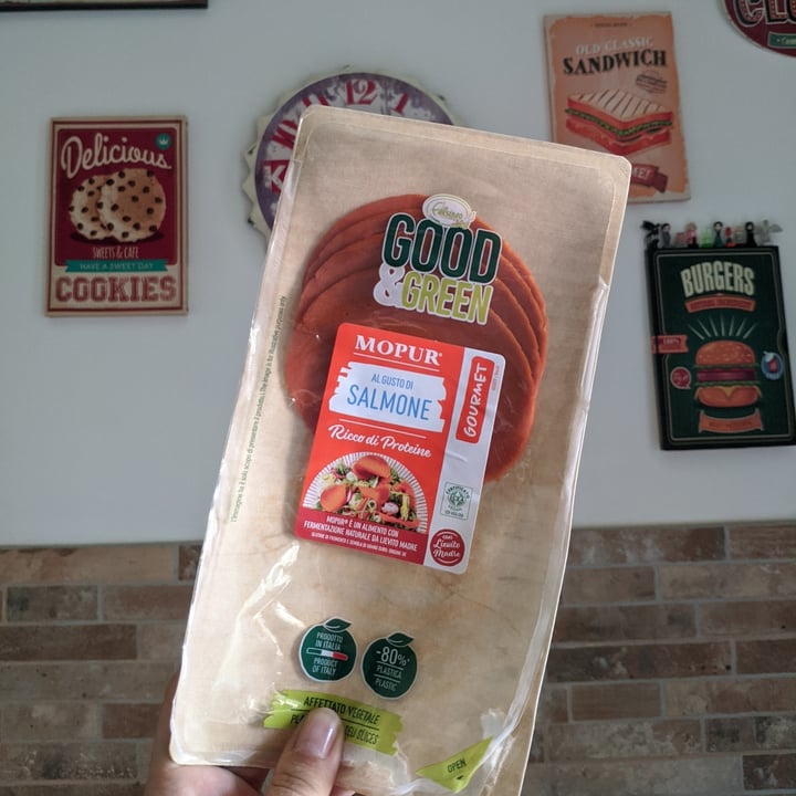 review photo of Mopur vegetalfood Mopur Gusto Salmone shared by @giulipic on 26 Jun 2022 - review