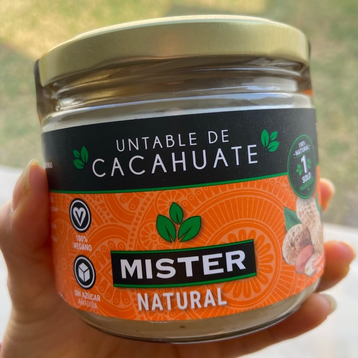photo of Mister Alimentos Crema de cacahuate shared by @davisssm on  02 Mar 2021 - review
