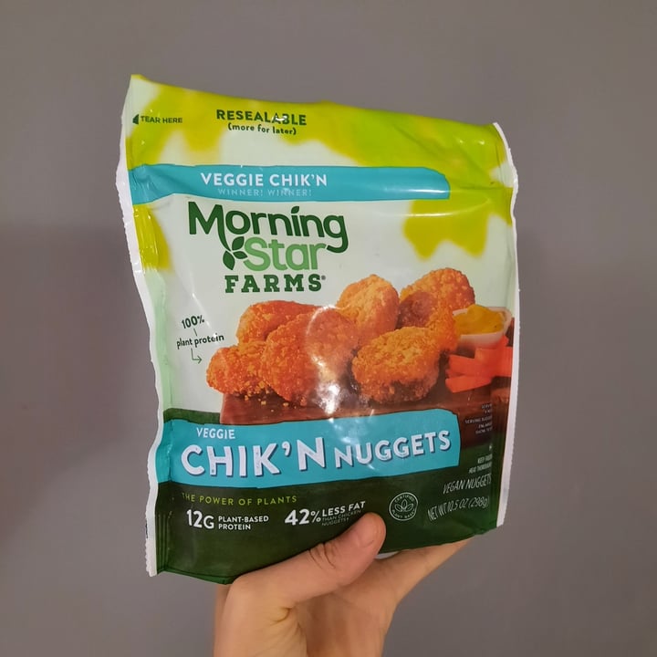 review photo of MorningStar Farms Veggie Chik’ N Nuggets shared by @greasy-vegan on 22 Oct 2020 - review