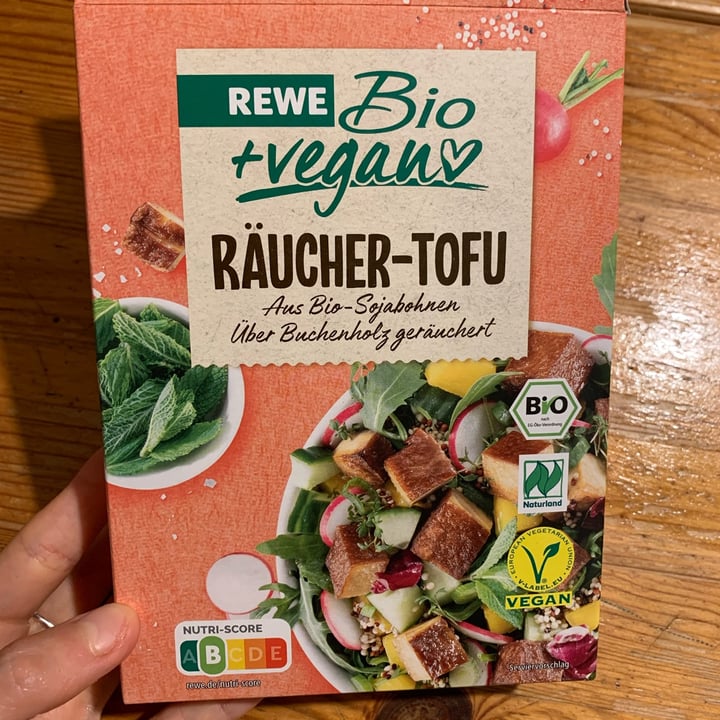 photo of Rewe Bio Räuchertofu shared by @saraimpe on  10 Oct 2022 - review