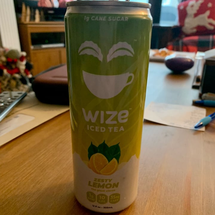 photo of Wize Iced Tea Zesty Lemon shared by @lauriemayb on  29 May 2022 - review