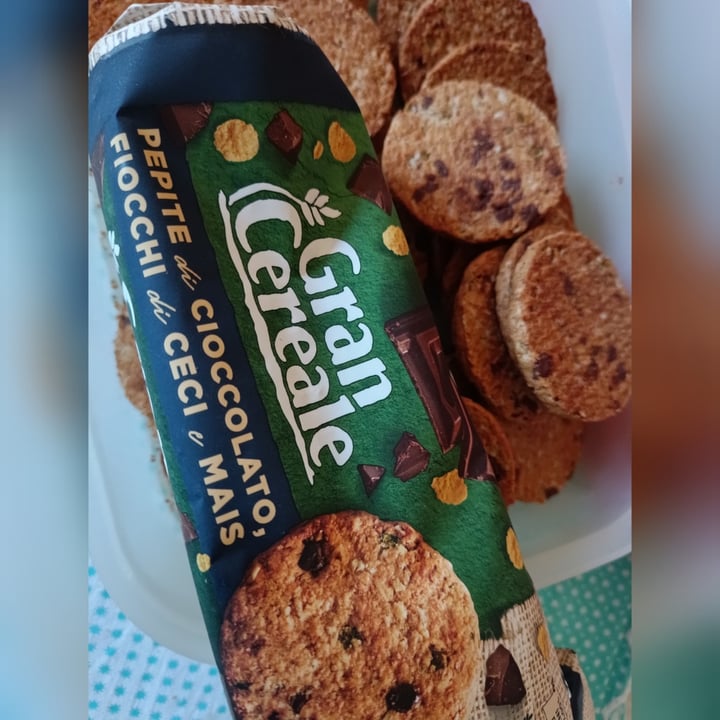photo of Gran Cereale Biscotti con pepite di cioccolato, fiocchi di ceci e mais shared by @daniela94 on  04 Aug 2022 - review