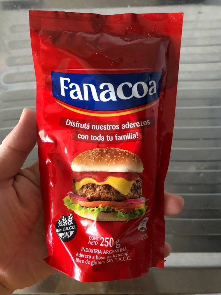 photo of Fanacoa Ketchup "Fanacoa" shared by @lucho13 on  24 Mar 2020 - review
