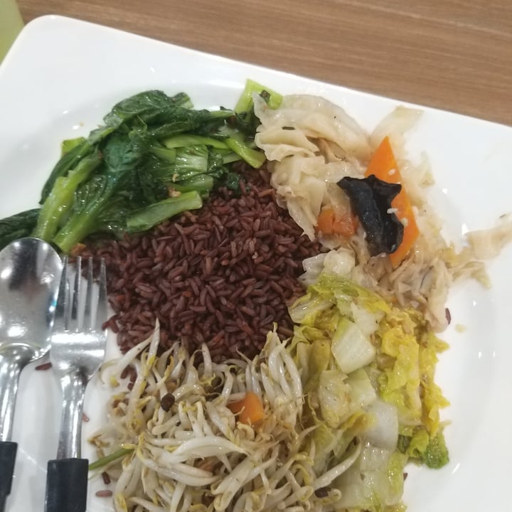 photo of Flavours @ UTown (Foodclique) Rice with Veggie shared by @darkchocoholic on  12 Oct 2020 - review