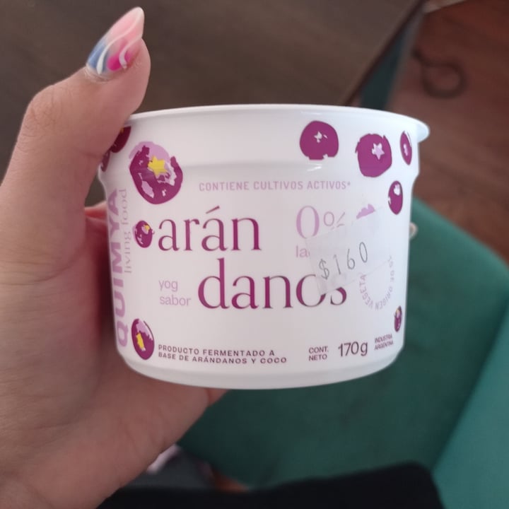 photo of Quimya Yogurt sabor Arándanos shared by @marialuzhernandez on  25 Sep 2021 - review