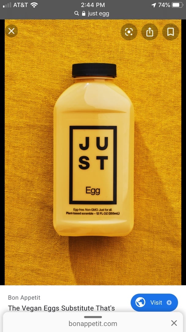 review photo of JUST Egg Plant-Based Scramble shared by @hofmanemily on 20 Jan 2020 - review