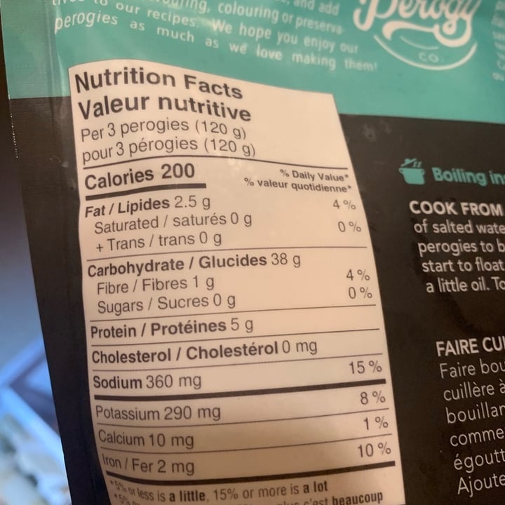 review photo of The People’s perogy Vegan Potato And Cheddar Gourmet Perogies shared by @tszedlak on 19 Jan 2021 - review