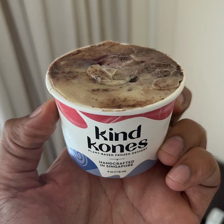 photo of Kind Kones Black Forest Ice Cream shared by @pv on  07 Aug 2022 - review