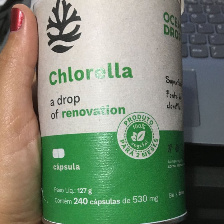 photo of Ocean drop Chlorella shared by @alinemachado on  29 Apr 2022 - review