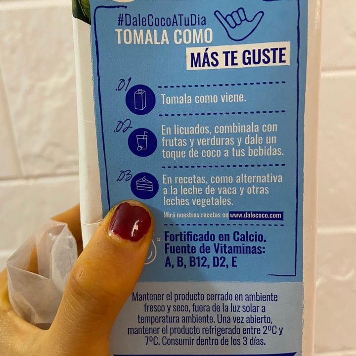photo of Dale coco Leche de Coco shared by @veganeandoenbsas on  20 Nov 2021 - review