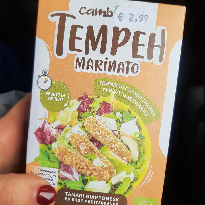 photo of Cambiasol Tempeh Marinato shared by @atlantis on  08 Dec 2021 - review