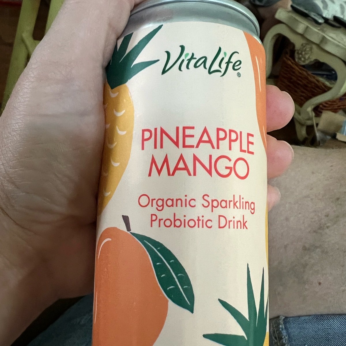 Reseñas de pineapple mango sparkling probiotic drink por VitaLife