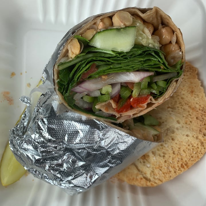 review photo of Midway Cafe & Coffee Bar Vegan Wrap shared by @luckyfox130 on 28 Aug 2021 - review