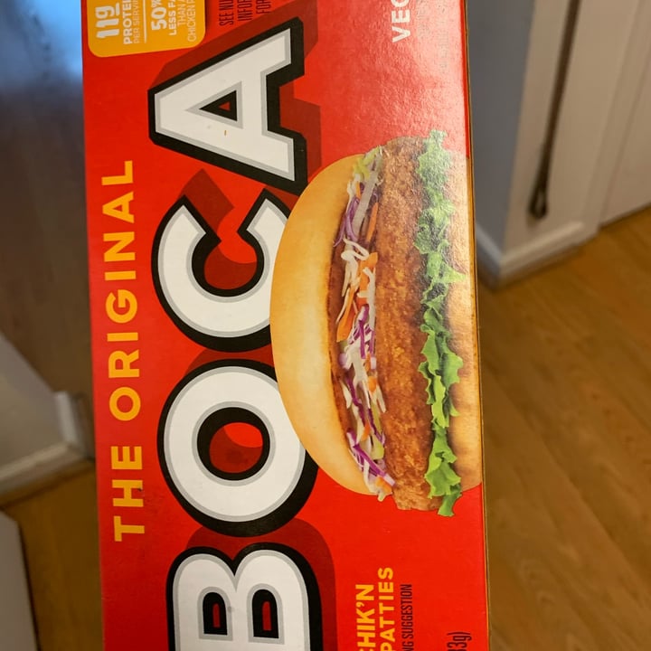 review photo of BOCA Original Vegan Veggie Burger shared by @shannonmarilyn on 02 Nov 2021 - review
