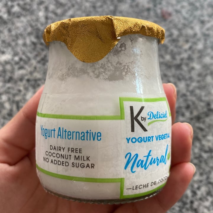 review photo of Deliciel Yogurt Vegetal Natural shared by @alejaduquev on 19 Jul 2021 - review