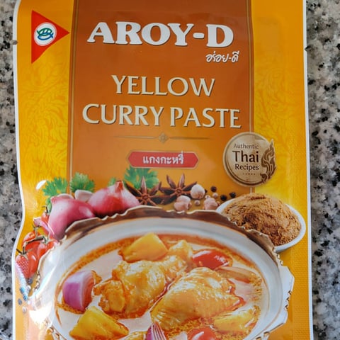 Aroy d deals yellow curry paste