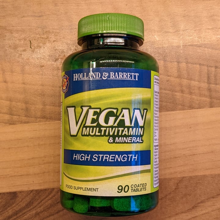 photo of Holland & Barrett Vegan Multivitamin and Mineral shared by @marcinzalu on  27 Feb 2022 - review
